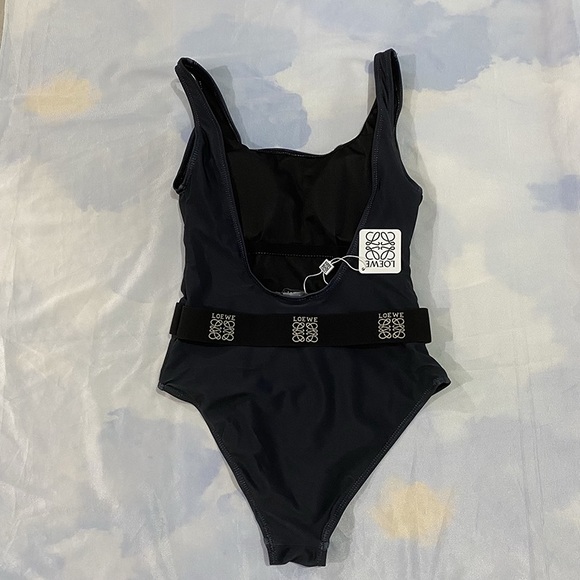 Loewe One-Piece Open-Back Black Swimsuit - Picture 3 of 7